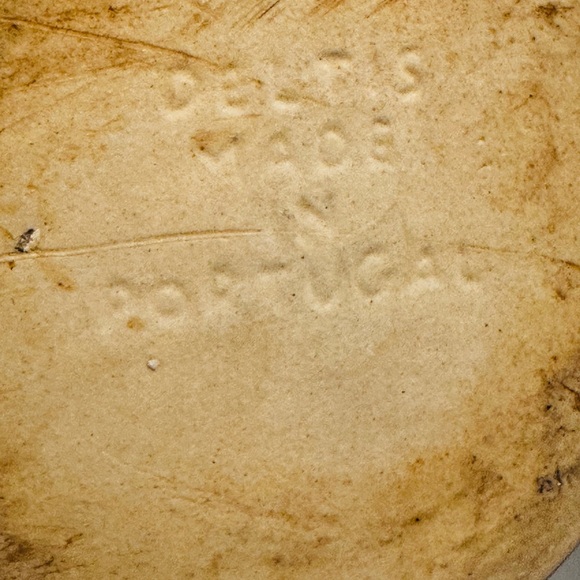 DELTIS Stoneware Serving Bowl White 9 inch with Pour Spouts Portugal - Picture 4 of 7